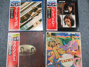 M78 【レコード】　LP 国内盤帯付き　THE BEATLES　4組まとめ　LET IT BE / LOVE SONGS / THE BEATLES 1967-1970 / 他