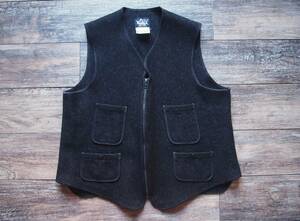 80s WOOLRICH OUTDOOSY VEST 46/ ウールリッチ 4ポケットベスト USAヴィンテージ 実寸XL程度