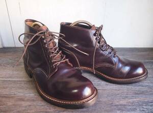 The Real McCoy's McCOY'S WORK BOOT 8E RIGGER Cat's Poe Work boots heel new goods 