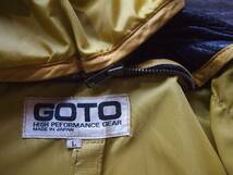 GOTO レザーライディングジャケット ライダースジャケット L MADE IN JAPAN ゴトー_画像4