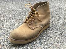 レッドウイング　アイリッシュセッター　スエード　プレーントゥ　RED WING 08167 8 1／2 E_画像5