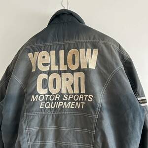 YELLOW CORN イエローコーン ライダースジャケット L モータースポーツ バイク ボロ