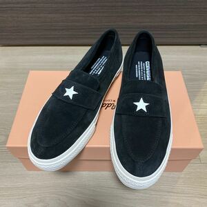 27.5cm NEXUSVII.×CONVERSE ADDICT ONE STAR LOAFER / BLACK コンバース ワンスターアディクト ローファー 新品 US9