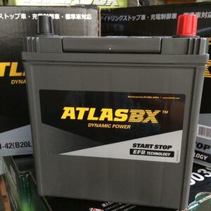 Ｍ42■■16時まで当日発送■■新品正規品■　M42 M-42L　ATLAS　M42L　アイドリングストップ車に！一般車ＯＫ！Ｂ20Ｌサイ