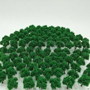 森林 緑色 3㎝ 50本 Nゲージ ストラクチャー ジオラマ 建築 模型用 樹木 風景 情景コレクション 交通 鉄道模型 建物模型 送料無料