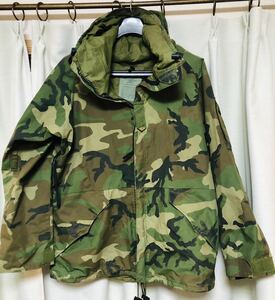 ALPHA社製・米軍 U.S.ARMY ECWCS カモフラ GORE-TEX ゴアテックスパーカー L-L