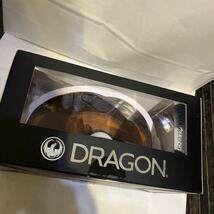 送料込●新品● DRAGON スノボゴーグル DX White E LUMALENS AMBER （VLT53%曇り）ドラゴン ゴーグル スノーボード スノボー スキー SKI_画像8