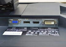 4306　超狭額ベゼル　EIZO　EV2456　24.1型ワイド　WUXGA　使用時間少　HDMI/DP　IPSパネル　左右回転　スピーカー　LED　ディスプレイ_画像6