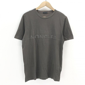 【中古】MONCLER MAGLIA Tee XS ブラウン モンクレール[240010415790]