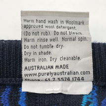 【中古】Purely Australian CLOTHING CO オールド 3Dニット M マルチカラー ピュアリー オーストラリアン クロージング[249008245019]_画像4