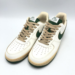 【中古】NIKE AIR FORCE1 Low Green and Muslin 29 DZ4764-133 ナイキ[240010418361]