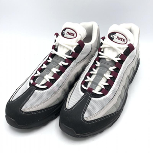 【中古】NIKE AIR MAX95 Pearl Grey Dark Beetroot 29cm CQ9001-001 [240010418543]