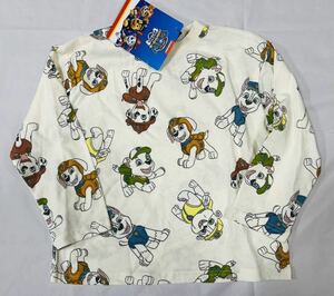 ★2641*激安sale!!新品 こども服 　長袖Tシャツsize120　1枚★nickelodeon/PAW PATROLパウ・パトロール