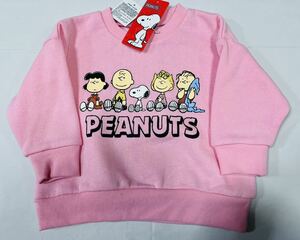 ★2295*激安sale!!新品 こども服 　長袖トレーナーsize80　1枚★PEANUTS.スヌーピー