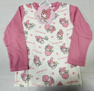 ★2353*激安sale!!新品 こども服 　長袖Tシャツsize100　1枚★サンリオ.マイメロディMY MELODY