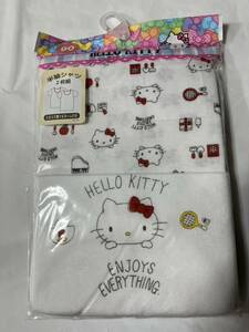 福袋3F2157*激安sale!!新品 こども服 　肌着/インナーウエア/半袖Tシャツ2枚組　size90★サンリオ.キティ Hello kitty