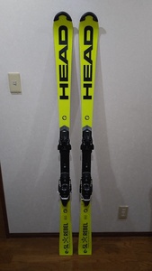 ◆ HEAD ヘッド 2023 WORLDCUP REBELS E-SL RD FIS + Race Plate WCR + FREEFLEX ST 16中古美品