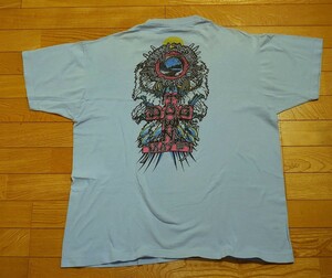 DOGTOWN アーロン Fruit XL 水色ボディ 中古 vintage ビンテージ Tシャツ USA製 ドッグタウン スペシャル 枠有りクロス 