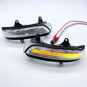 ランドクルーザープラド 150系 流れる シーケンシャルウインカー LEDドアミラーシーケンシャル ウィンカー TRJ150W ランクルプラド PRADO