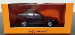 TADAT　マキシチャンプス MAXICHAMPS 1/43 Volvo 850 Break 1994 red metallic