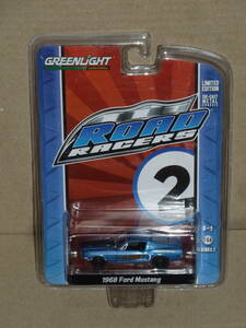 GREENLIGHT ROAD RACERS 1968 Ford Mustang グリーンライト フォード マスタング