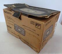 ★【未使用品】SONY　ソニー　CDラジオカセットコーダー　ラジカセ　CFD-E500TV　S　シルバー　2006年製　オーディオ機器_画像7