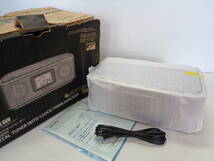 ★【未使用品】SONY　ソニー　CDラジオカセットコーダー　ラジカセ　CFD-E500TV　S　シルバー　2006年製　オーディオ機器_画像1
