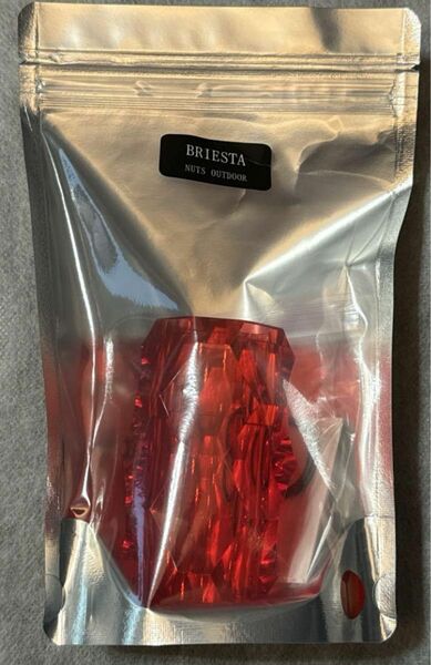 NUTS OUTDOOR BRIESTA ブリエスタ　RED 赤　レッド　未開封　新品