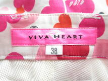 ★美品★　VIVA HEART　ゴルフ　ショートパンツ付きスカート　レディース　Mサイズ　SS8780_画像4