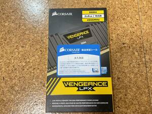 Corsair コルセア CMK16GX4M2A2666C16 VENGEANCE LPX Series DDR4-2666MHz 8GB×2枚