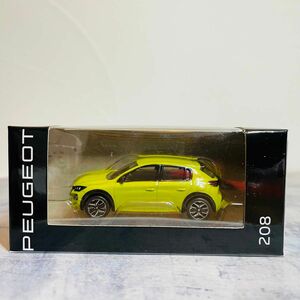 希少 未導入 プジョー 208 1/64サイズ ミニカー PEUGEOT ノレブ NOREV