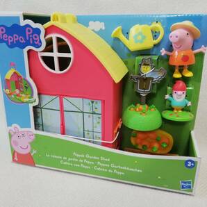 新品未使用! ペッパピッグ ペッパの菜園小屋フィギュアセット Peppa Pig ハズブロ 人形 プレゼント