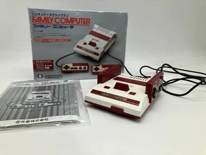 ●【売り切り】Nintendo（任天堂）ニンテンドークラシックミニ ファミリーコンピュータ CLV-101 ※本体のみ