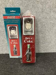 ◎【売り切り】Coca Cola（コカコーラ）ボトルオープナー＆キャップキャッチャー 栓抜き《美品》