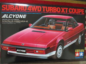 タミヤ 1/24 SUBARU スバル アルシオーネ 4WD VRターボ TURBO XT COUPE ALCYONE