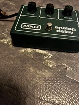 MXR analog delay M-118 vintage green monster 前期型　レア_画像3