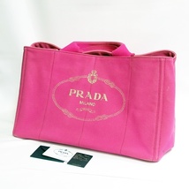 PRADA プラダ BN1872 カナパ トートバッグ ピンク【送料無料】【質屋かんてい局横浜港南店】中古品 used AB_画像10