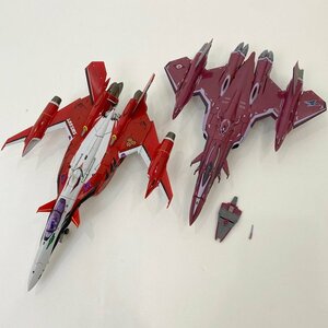 【ジャンク】マクロス DX超合金 YF-29 デュランダル (早乙女アルト機)・VF-27γ ルシファー (ブレラ・スターン機) バルキリー【同梱不可】