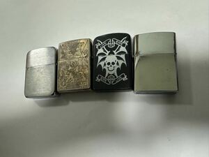 1円スタート！ZIPPO ジッポ オイルライター ジッポー Zippo その他ライター　オルフェーヴル　競馬　まとめ売り　4点　ジャンク品