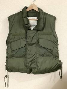 BODY ARMER DOWN VEST ボディーアーマーダウンベスト　ミリタリー　レプリカ　サバゲー　アメカジ　ビンテージ　古着