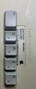 Apple Keyboard M0110AJ より取り外したキートップ　5個セットです。　#Q