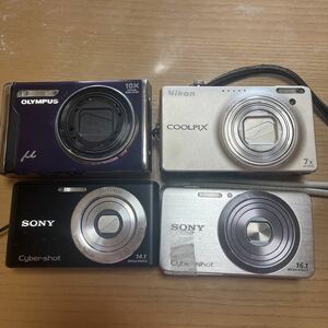 デジタルカメラ SONY OLYMPUS Nikon 4点セット動作末確認品