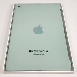 【送料無料】Apple 純正 iPad mini4 用 シリコーンケース ターコイズ MLD72FE/A Turquoise アップル シリコンカバーの画像1