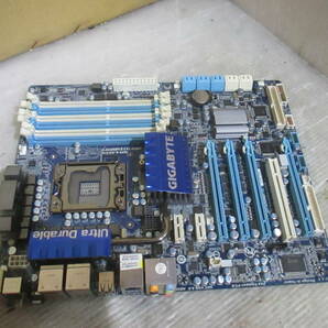 [H1-4/MZ-02/G6109-1]★GIGABYTE GA-X58A-UD3R マザーボード I/Oパネル付き★ジャンクの画像3