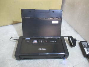 「Z-3」★EPSON A4モバイルインクジェットプリンター PX-S05W Model:B581A ブラック　AC アダプター＆USB付き★