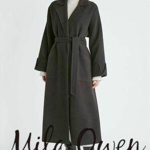 【極美品】ミラ オーウェン Mila Owen 接結ロングトレンチコート