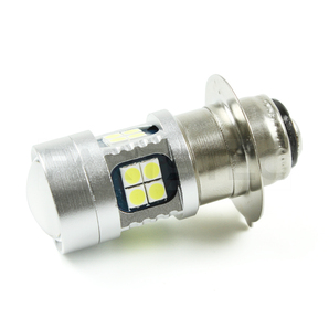 6-30V バイク 直流 専用 DC PH7 P15D 6V 12V Hi/Lo 切替 T19L 6000k LED ヘッドライト バルブ 白 ホワイト 原付 /134-6 A-2の画像3