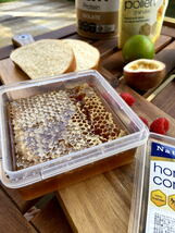 ナチュラルライフ コムハニー（巣蜜）400g [国内正規品] 100%純粋 天然オーストラリア産 非加熱 ハニーコム Honey Comb Natural Life_画像3