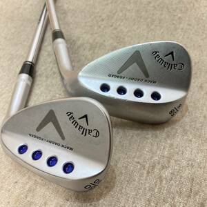 キャロウェイ　Callaway　ウェッジ　2本　マックダディー　MACK DADDY FORGED　R GRIND　DynamicGold　S200　50/10　58/8