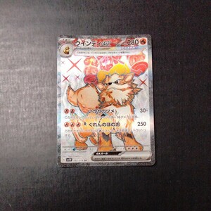 ポケモンカード　ウインディex 